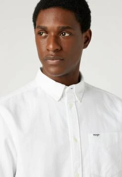 Wrangler Pkt - Camicia - White -Wrangler 09a73ee4382e4f10b8cb526932884f26