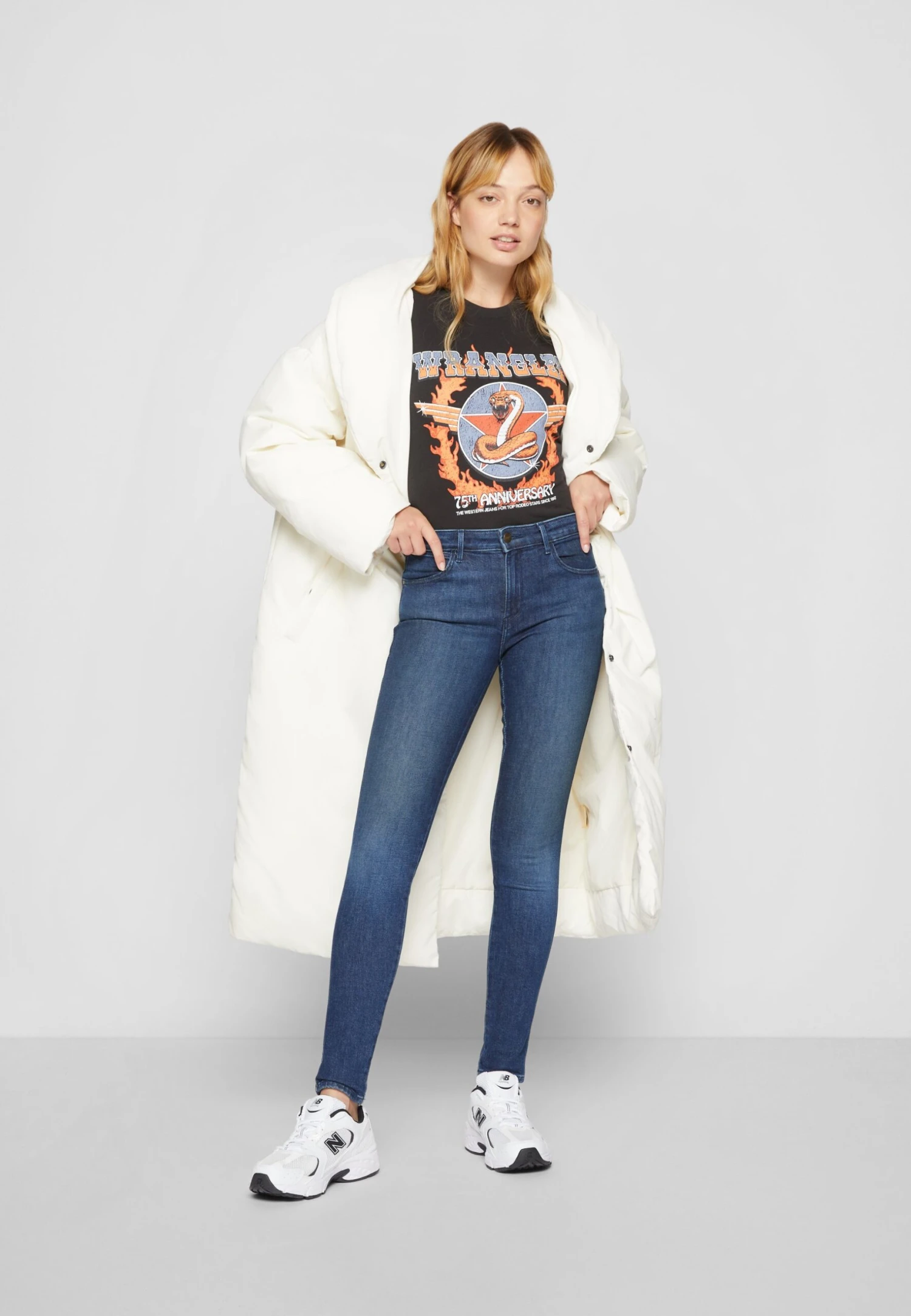 Wrangler Jeans Skinny FitFootloose Donna Jeans WR121N05I-K26 4 Wrangler Jeans Skinny FitFootloose Donna Jeans WR121N05I-K26 - immagine 2