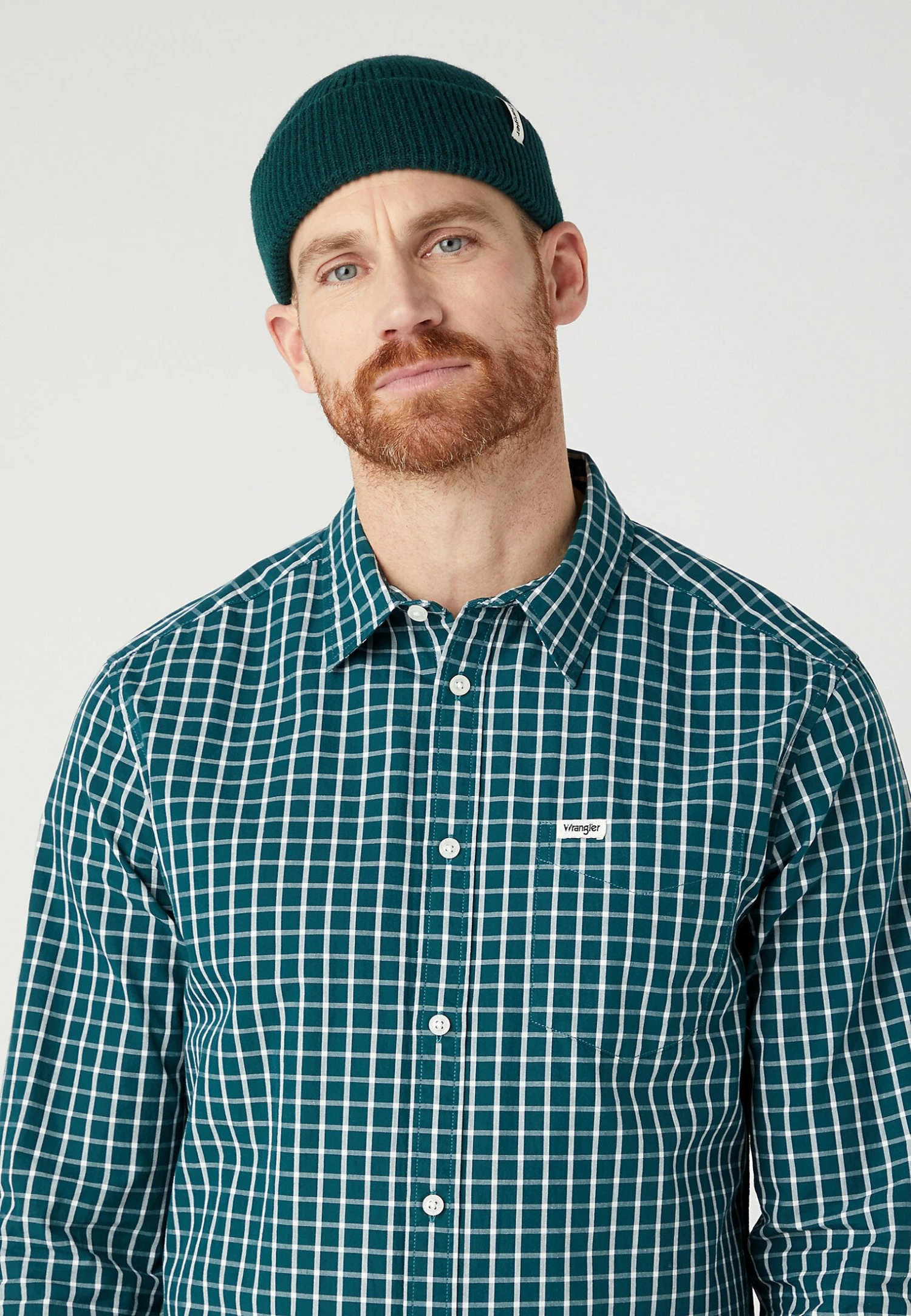 Wrangler Sign OffBerrettoDeep Teal Green Uomo Cappellie Berretti WR152O009-M11 4 Wrangler Sign OffBerrettoDeep Teal Green Uomo Cappellie Berretti WR152O009-M11 - immagine 2