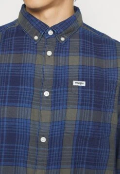 Wrangler Button Down CamiciaDark Indigo Uomo Camicie WR122D09F-K14 -Wrangler 12a72f4a856849d08b7ee3b14568ed15