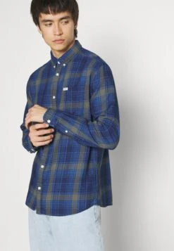 Wrangler Button Down CamiciaDark Indigo Uomo Camicie WR122D09F-K14 -Wrangler 18cb118e062c44edbac19de2658d17f8