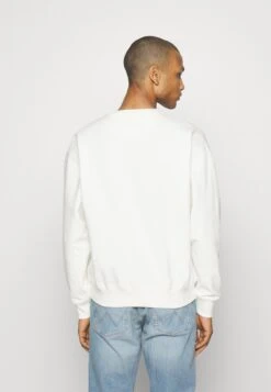 Wrangler Logo Crew - Felpa - White -Wrangler 19ee8c8a33154fb0886a920f1edc3653