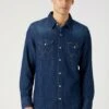 Wrangler 27Mw - Camicia - Blau