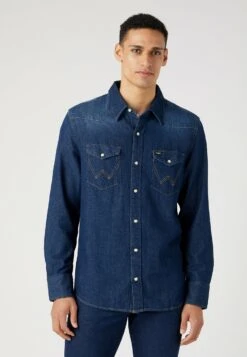 Wrangler 27Mw - Camicia - Blau