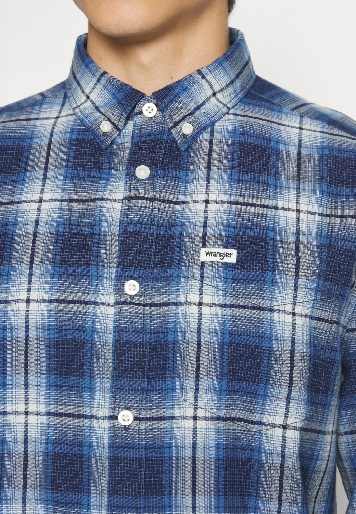Wrangler Button Down- Camicia - Light Indigo 8 Wrangler Button Down- Camicia - Light Indigo - immagine 6