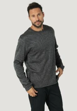 Wrangler Ls Performance CrewneckMaglioneBlack Uomo Maglieria WR122Q011-Q11