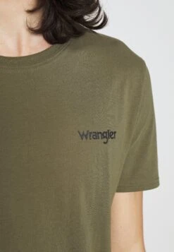 Wrangler Logo Tee 2 PackT-Shirt BasicDusty Olive Uomo T-shirt E Polo WR122O04E-N11 -Wrangler 2b213315ea7849b8b556b4128a3cec56
