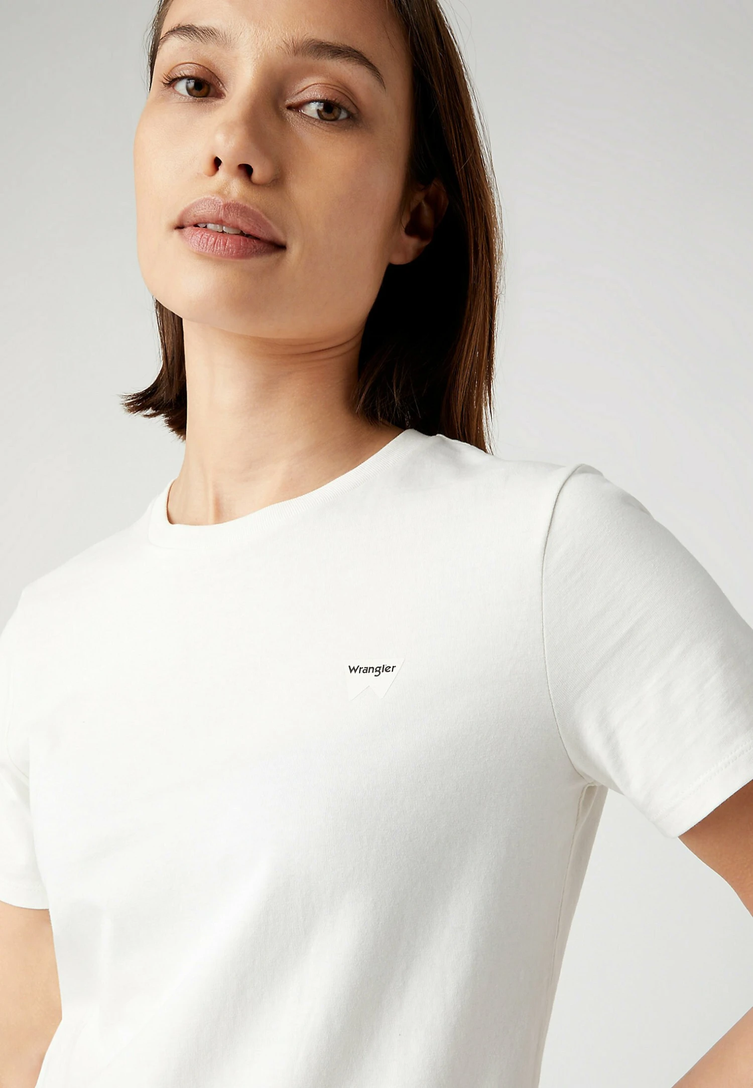 Wrangler T-Shirt BasicWorn White Donna T-shirt E Top WR121D06V-A11 6 Wrangler T-Shirt BasicWorn White Donna T-shirt E Top WR121D06V-A11 - immagine 4