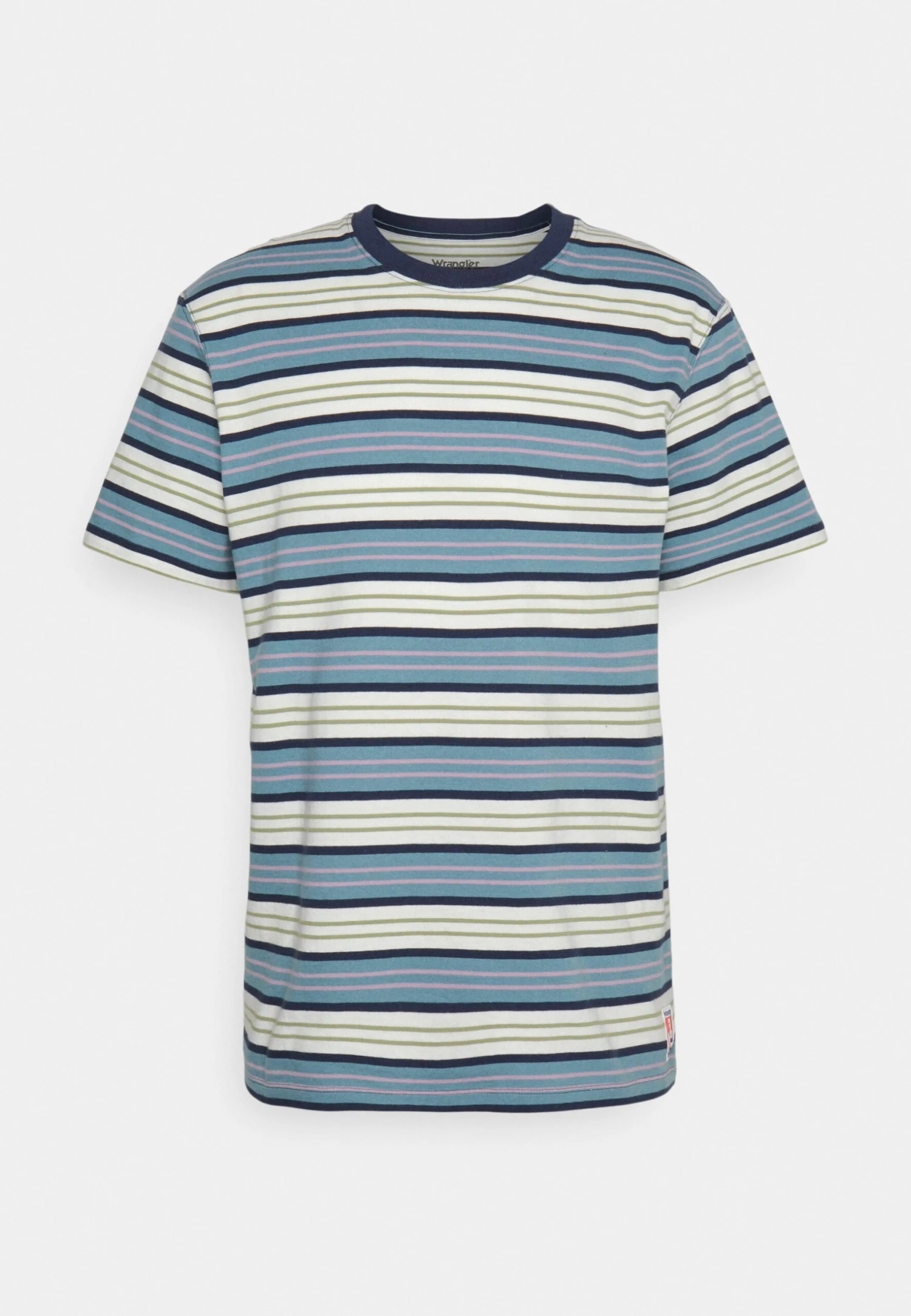Wrangler Stripe TeeT-Shirt Con StampaPearl Blue Uomo T-shirt E Polo WR122O08B-K11 7 Wrangler Stripe TeeT-Shirt Con StampaPearl Blue Uomo T-shirt E Polo WR122O08B-K11 - immagine 5