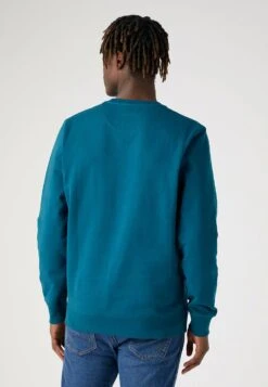 Wrangler Logo Crew FelpaDeep Teal Green Uomo Maglieria E Felpe WR122S04G-K11 -Wrangler 35e1dcb091a943d59e97fc30f63b0ce3