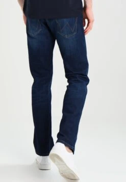 Wrangler Greensboro - Jeans A Sigaretta - Dark-Blue Denim, Light-Blue Denim -Wrangler 37d8679839e44a1083c5f55c46aa5900