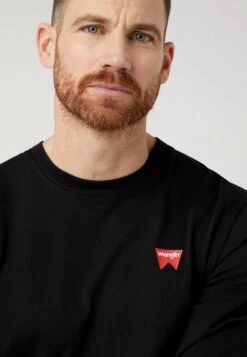 Wrangler Sign Off Maglietta A Manica LungaBlack Uomo T-shirt E Polo WR122O08L-Q11 -Wrangler 3e16a2da71884eb399a71587b4702333