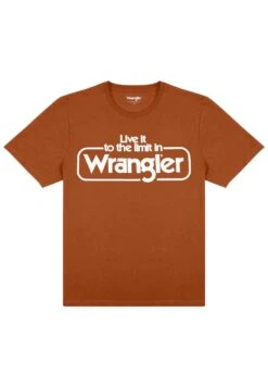 Wrangler TeeT-Shirt Con StampaNutmeg Brown Uomo T-shirt E Polo WR122O06Z-O11 11 Wrangler TeeT-Shirt Con StampaNutmeg Brown Uomo T-shirt E Polo WR122O06Z-O11 -Wrangler 41a16b4d981b43d5b78d522dde191986