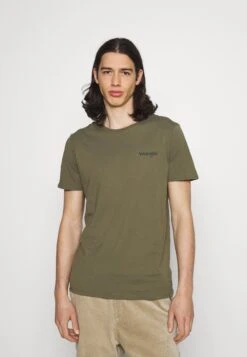 Wrangler Logo Tee 2 PackT-Shirt BasicDusty Olive Uomo T-shirt E Polo WR122O04E-N11 -Wrangler 43c03b599926451fbe50c721fb52b825
