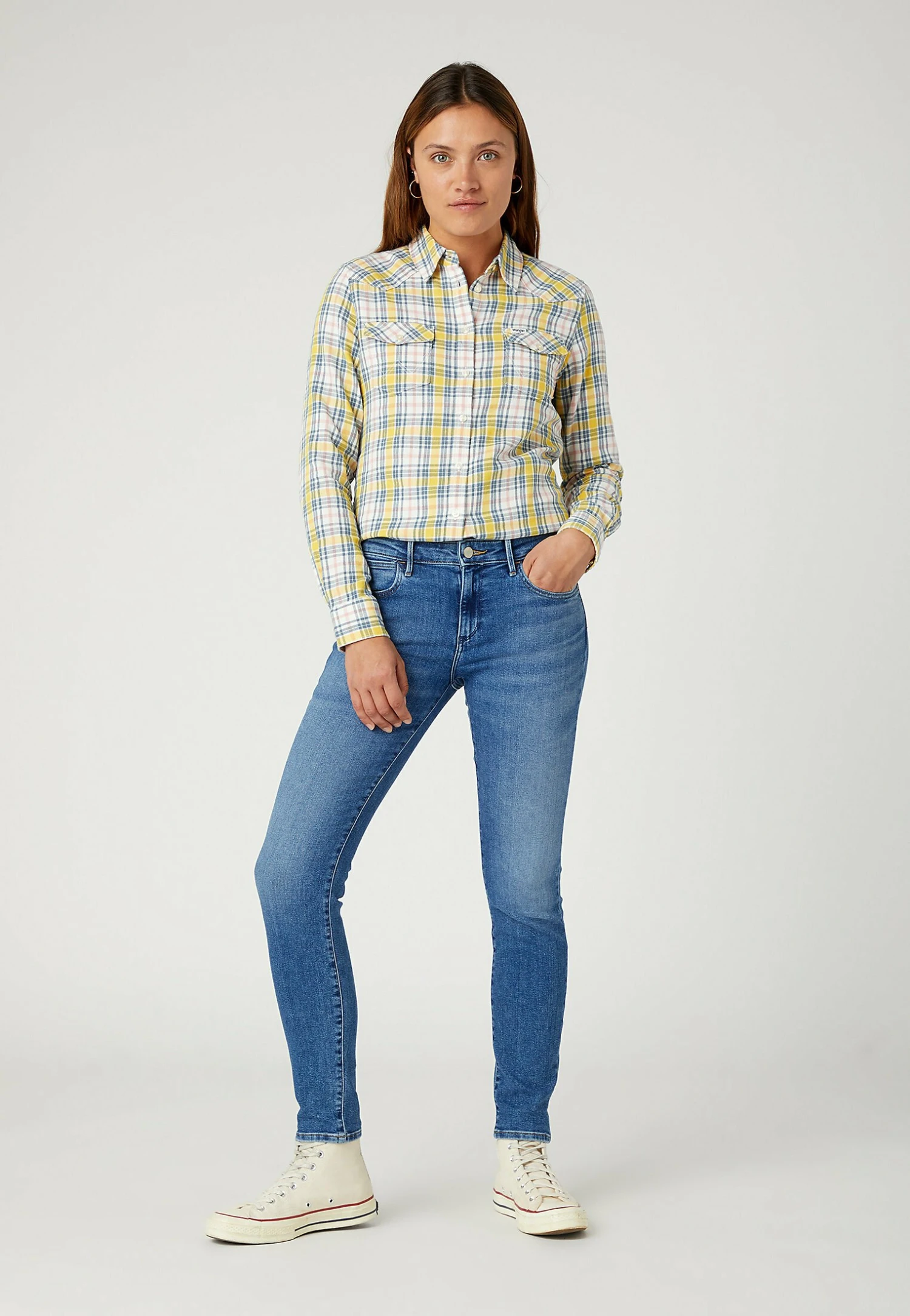 Wrangler Jeans Skinny FitRaven Donna Jeans WR121N07Y-K12 4 Wrangler Jeans Skinny FitRaven Donna Jeans WR121N07Y-K12 - immagine 2
