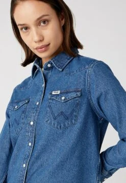 Wrangler Camicia - Mid Stone -Wrangler 4c4e735d9b9f49e6bf795718d706727d