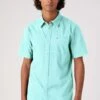 Wrangler Hemden Short Sleeve One Pocket- Camicia - Blau -Wrangler 4d5507ec585a4842b0a0ce610fe6e2b7