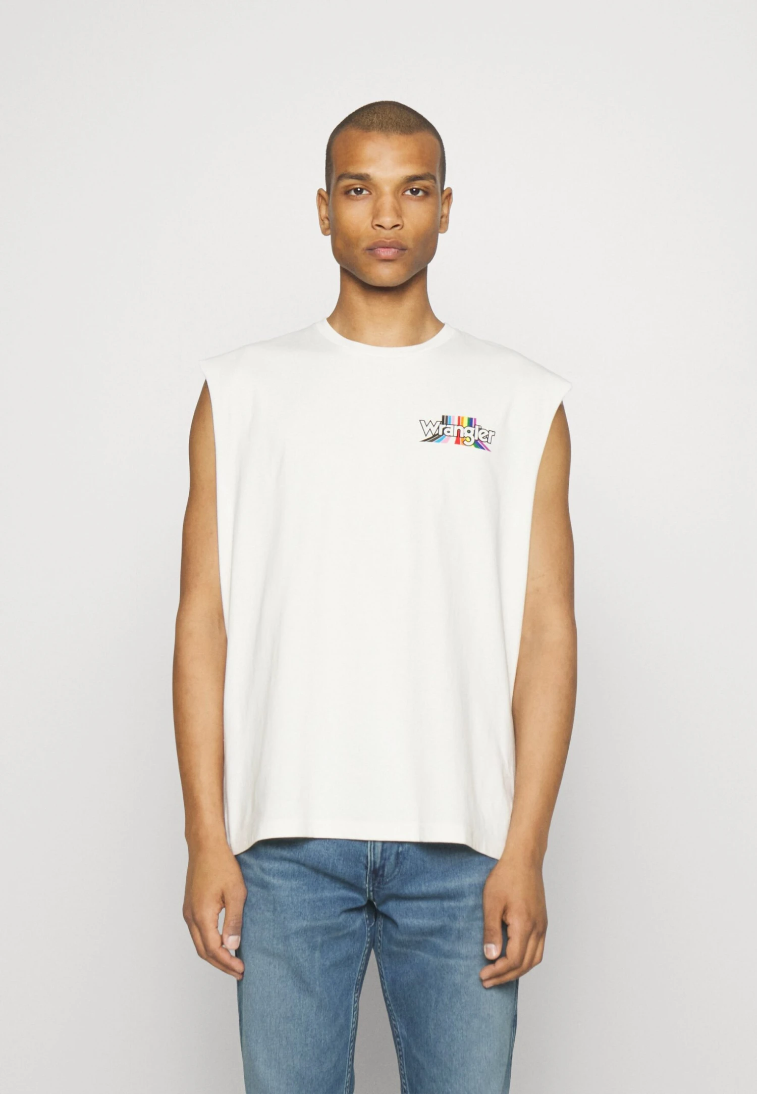 Wrangler Pride Tank - Top - Wornwhite 5 Wrangler Pride Tank - Top - Wornwhite - immagine 3