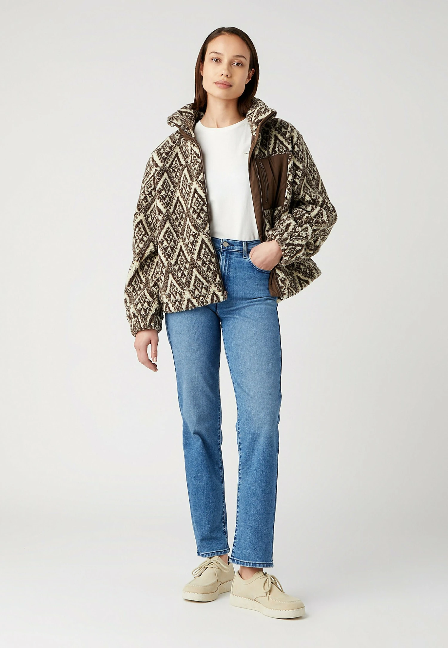 Wrangler StraightJeans Slim FitMarmalade Donna Jeans WR121N097-K11 4 Wrangler StraightJeans Slim FitMarmalade Donna Jeans WR121N097-K11 - immagine 2