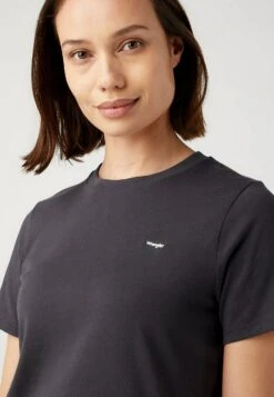 Wrangler T-Shirt BasicFaded Black Donna T-shirt E Top WR121D06V-Q11 -Wrangler 5327b87cbbd540569c85b8f186bb112a