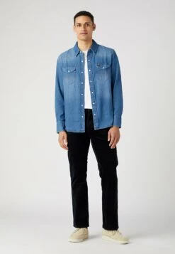 Wrangler BoroPantaloniBlack Uomo Pantaloni WR122E03C-Q11 -Wrangler 5882699510e14869b60393a977505182