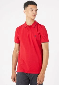Wrangler Tipped With LogoPoloRed Uomo T-shirt E Polo WR122P01W-G11
