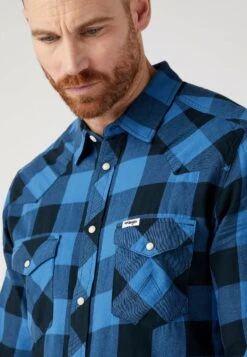 Wrangler Ls WesternCamiciaFederal Blue Uomo Camicie WR122D0B2-K11 10 Wrangler Ls WesternCamiciaFederal Blue Uomo Camicie WR122D0B2-K11 -Wrangler 605d78fd8df140809e96656a695ff42c