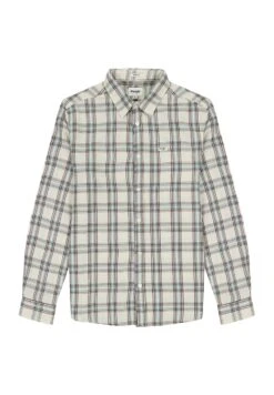 Wrangler 1 Pocket - Camicia - Worn White -Wrangler 6158b3b7e1ab4db6935397cf895d4e02