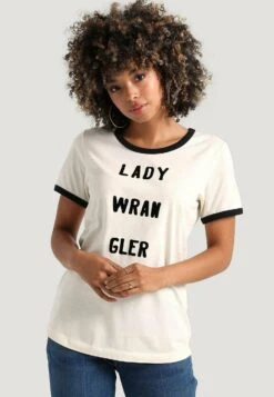 Wrangler Ms RingerT-Shirt Con StampaVanilla Ice Donna T-shirt E Top WR121D06A-A11