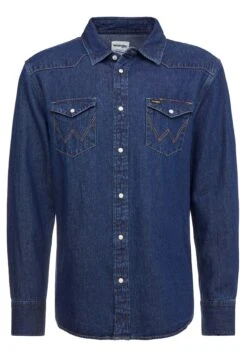 Wrangler 27Mw - Camicia - Dark Blue -Wrangler 6eef3200aefb4466bf9378086308f230