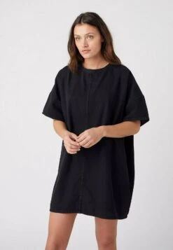 Wrangler OversizedVestito Di JeansBlackopedia Donna Vestiti WR121C01B-Q11