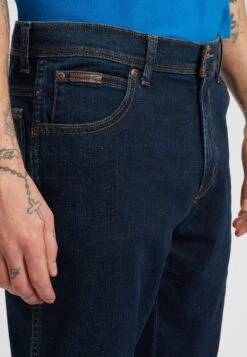 Wrangler TexasJeans Slim FitDark Blue Uomo Jeans WR122G07O-K13 -Wrangler 791847eb61e64266ad53ce8390b004d7