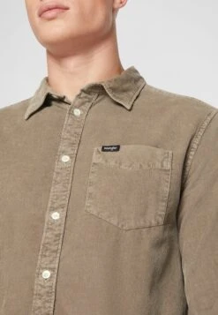 Wrangler 1 Pocket - Camicia - Delicioso Brown -Wrangler 803ace69103d45f8a856a1dd68302109