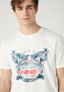 Wrangler Americana TeeT-Shirt Con StampaWhisper White Uomo T-shirt E Polo WR122O064-A11 -Wrangler 83e8ea474ba34e7dbe424709023a2208