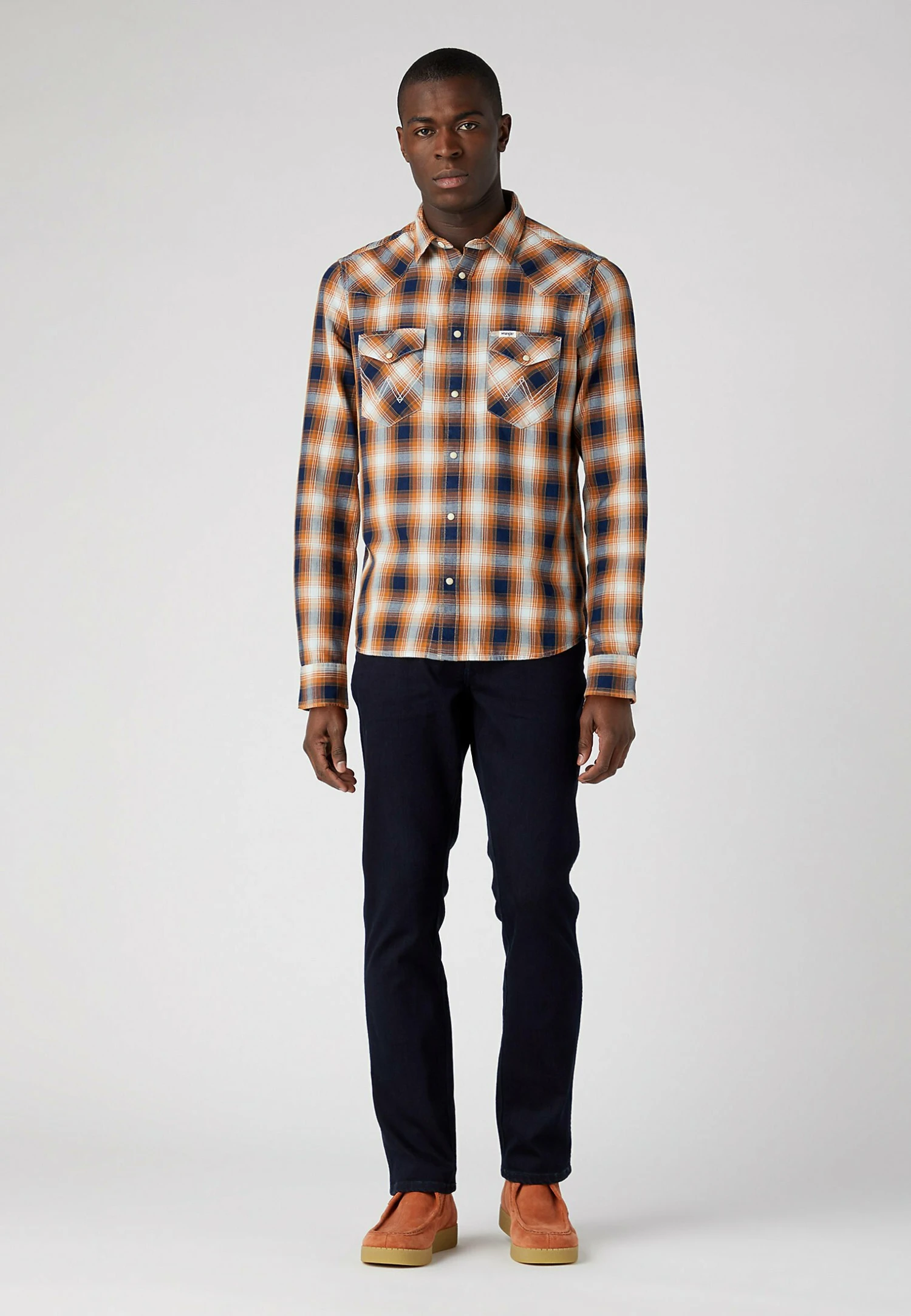 Wrangler Ls WesternCamiciaGolden Oak Uomo Camicie WR122D0AT-O11 4 Wrangler Ls WesternCamiciaGolden Oak Uomo Camicie WR122D0AT-O11 - immagine 2