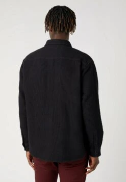 Wrangler CamiciaBlack Uomo Camicie WR122D0B1-Q11 -Wrangler 8ff6bea0b44348b7a9878ed6afb8ca14
