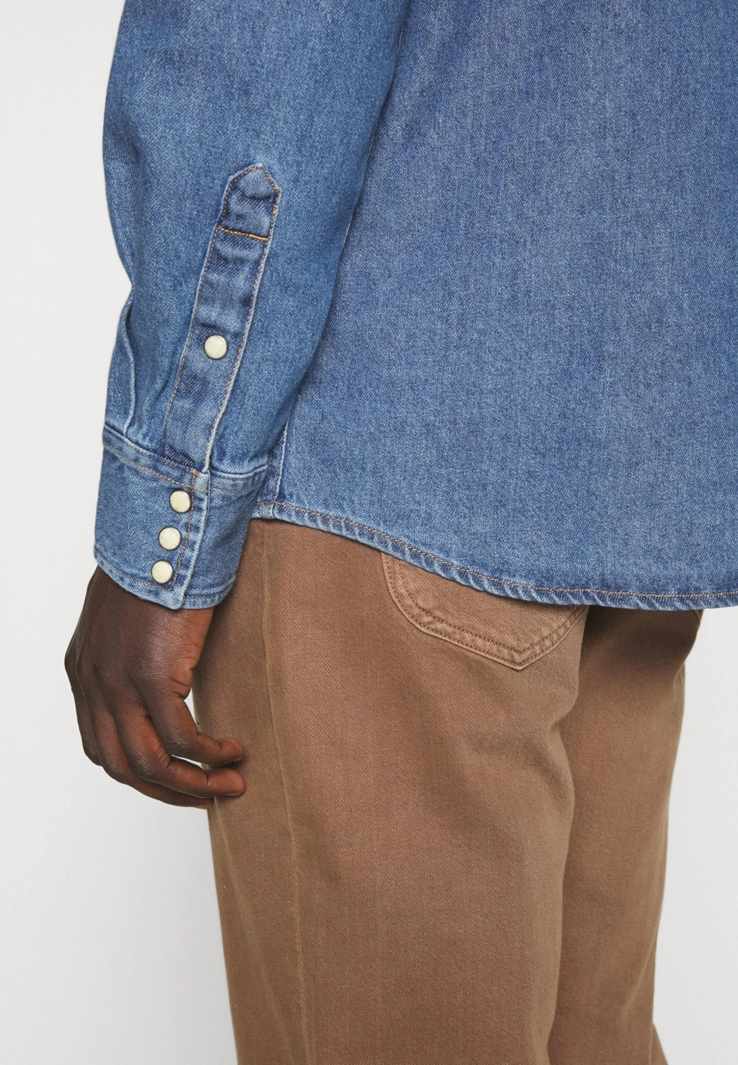 Wrangler Western CamiciaIcon Mid Stone Uomo Camicie WR122D0AH-K11 6 Wrangler Western CamiciaIcon Mid Stone Uomo Camicie WR122D0AH-K11 - immagine 4