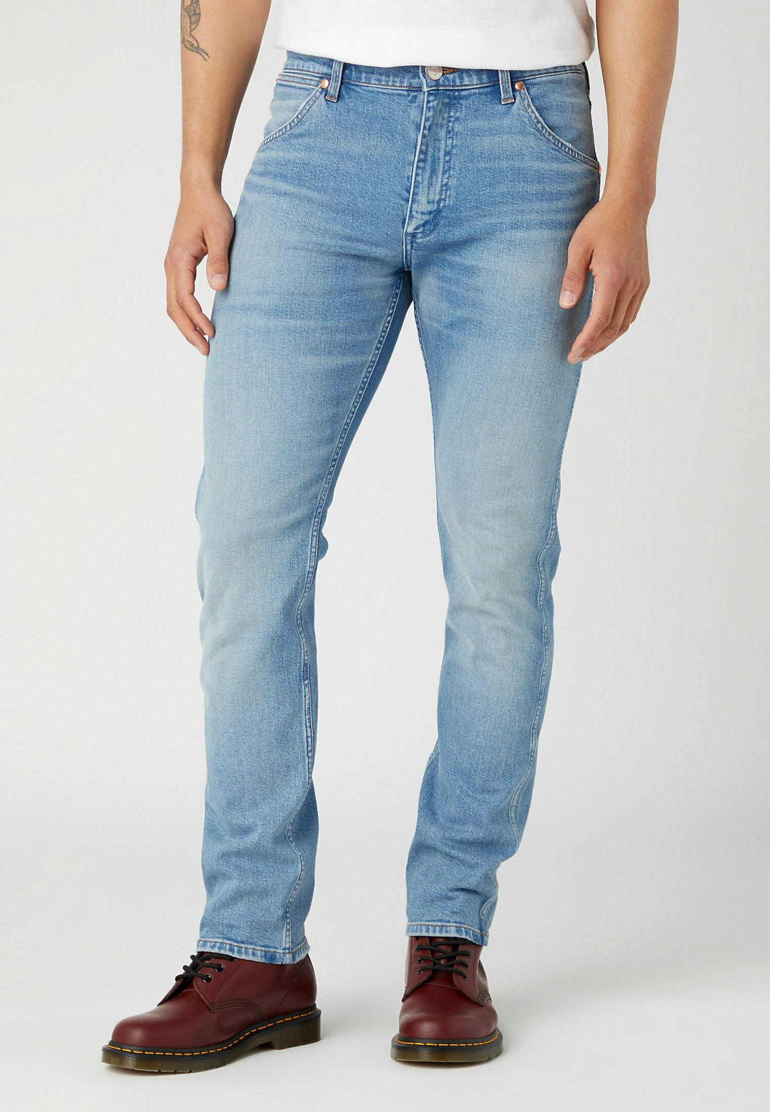 Wrangler 11MwzJeans A SigarettaHeartbroken Uomo Jeans WR122G0BX-K12 3 Wrangler 11MwzJeans A SigarettaHeartbroken Uomo Jeans WR122G0BX-K12