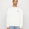 Wrangler Logo Crew - Felpa - White
