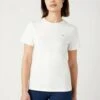 Wrangler T-Shirt BasicWorn White Donna T-shirt E Top WR121D06V-A11 -Wrangler aafda285ee18459ca2e817d77801b658