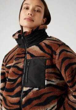 Wrangler Zip ThroughGiacca In PilePony Brown Donna Felpe WR121G03J-O11 -Wrangler adfa05f895f94b85bab1f411155c80da