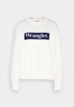 Wrangler RelaxedFelpaWorn White Donna Felpe WR121J01X-A11 -Wrangler b017a3d424ee4b5b9c6bf660d6b15766