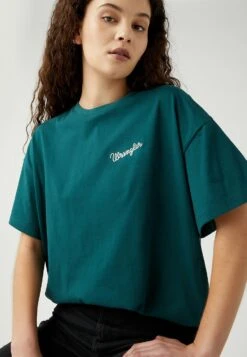 Wrangler GirlfriendT-Shirt Con StampaDark Matcha Donna T-shirt E Top WR121D06I-M11 -Wrangler b5a55a7af0844dc689cffd90c53ffe4b