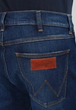 Wrangler Greensboro - Jeans A Sigaretta - Dark-Blue Denim, Light-Blue Denim -Wrangler b6facd9933814b84afd31a5ccb8f6b16