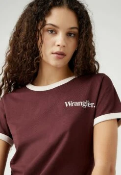 Wrangler RingerT-Shirt Con StampaDahlia Donna T-shirt E Top WR121D06G-O11 -Wrangler b863b72fb5d046d2bfe614e4645643f7