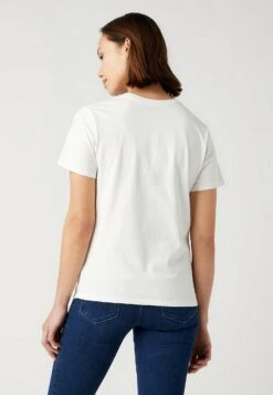 Wrangler T-Shirt BasicWorn White Donna T-shirt E Top WR121D06V-A11 9 Wrangler T-Shirt BasicWorn White Donna T-shirt E Top WR121D06V-A11 -Wrangler bdab4396595c4ac4bb85d887ec29ab82