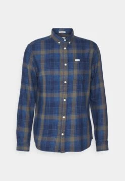 Wrangler Button Down CamiciaDark Indigo Uomo Camicie WR122D09F-K14 -Wrangler c196871e9a914db59d5d62a008ebbeb2