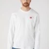 Wrangler Sign Off Maglietta A Manica LungaWhite Uomo T-shirt E Polo WR122O08L-A11 -Wrangler cde13c39686c4530b58ebc389990a88b