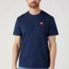 Wrangler Sign OffT-Shirt BasicNavy Uomo T-shirt E Polo WR122O08N-K12 -Wrangler ceaefc5374e24b4b89a2626b175b98a9