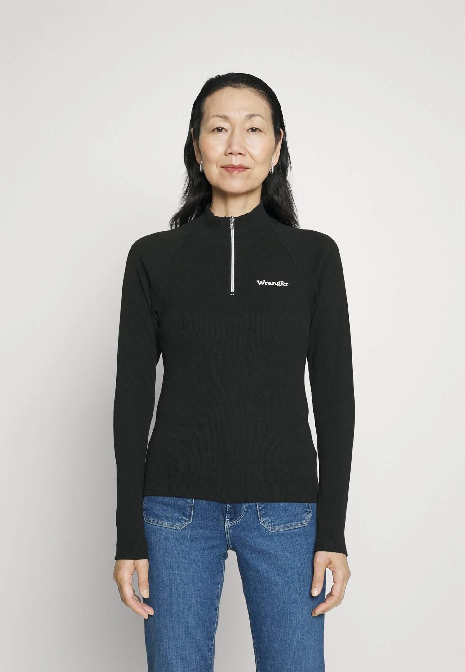 Wrangler Baby TeeMaglioneBlack Donna Maglieria WR121D05W-Q11 3 Wrangler Baby TeeMaglioneBlack Donna Maglieria WR121D05W-Q11